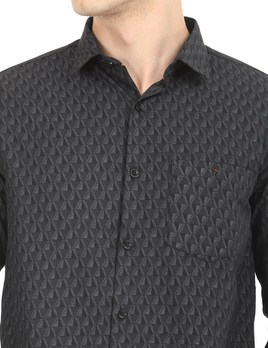 Men's Slim Fit Printed Full Sleeves Casual Shirt