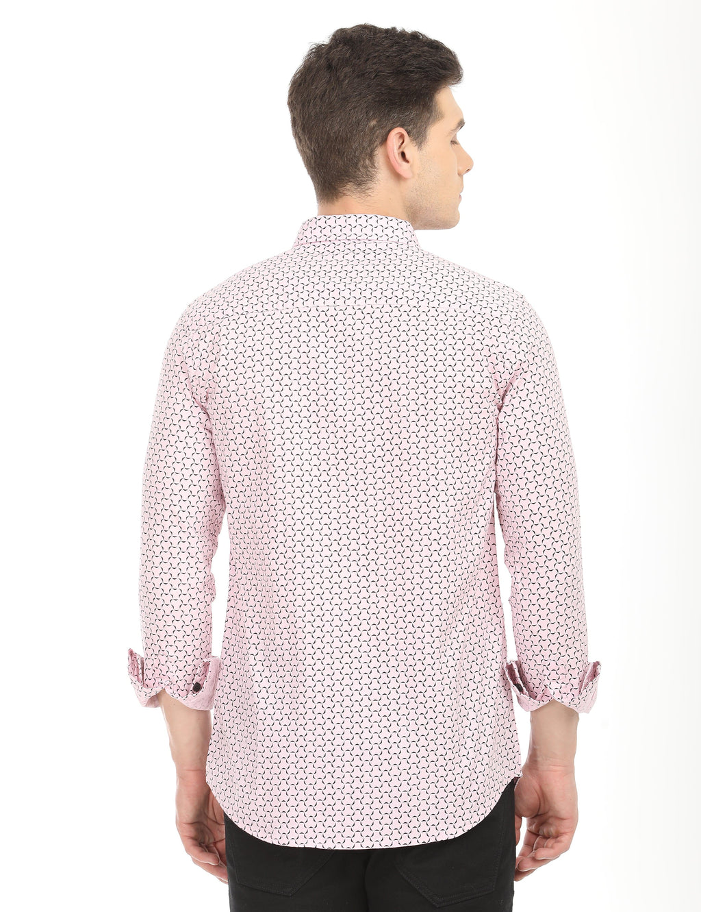Men's Slim Fit Printed Full Sleeves Casual Shirt